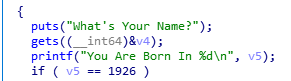 CTF-Nuptzj-Pwn-WhenDidYouBorn